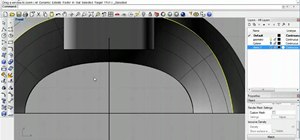 Create complex surface shapes in Rhino 4.0