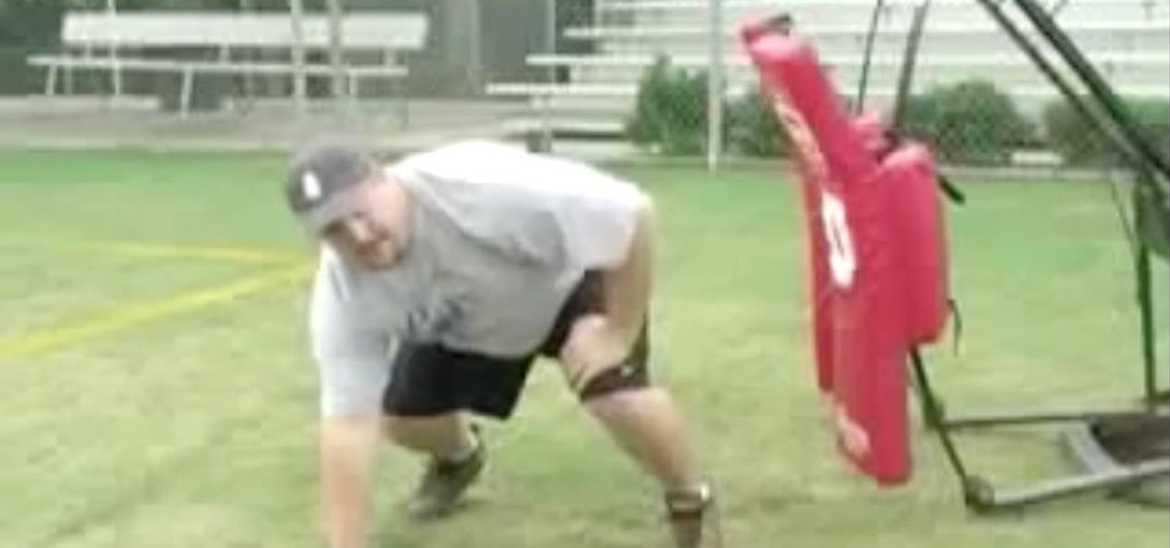 Teach Blocking Fundamental for Young Football Players