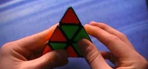 Solve the Pyraminx puzzle