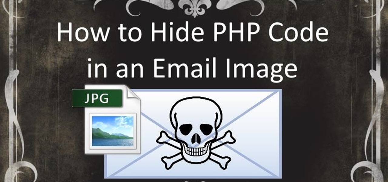 Hide PHP Code in an Email Image