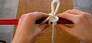 Tie the highwayman's hitch knot