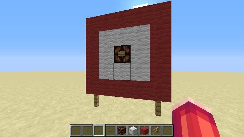How to Make a Simple Minecraft Archery Range.