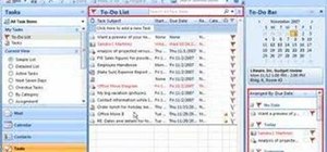 Stay on top of things with Outlook 2007
