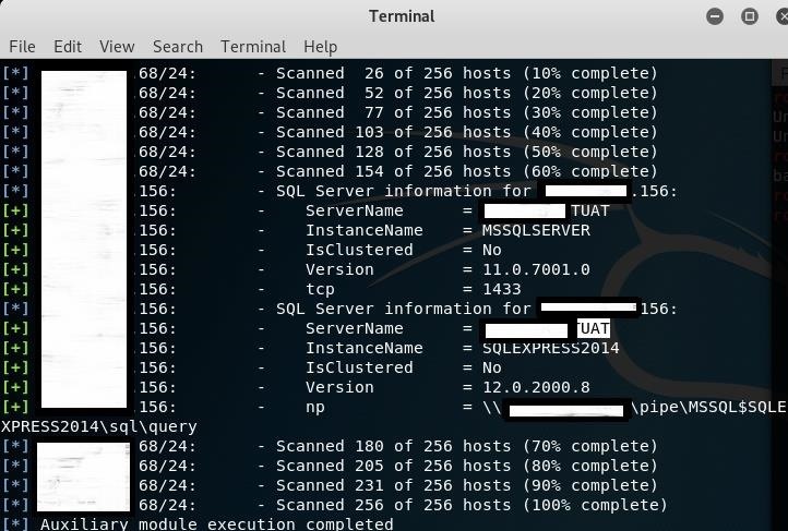 Exploit MSSQL Server Using Kali Linux Metasploit 5