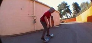 Perform basic kickflips on a casterboard
