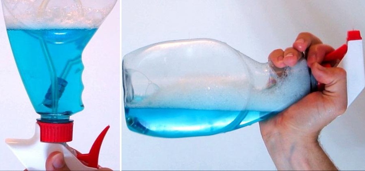 Hack Your Spray Bottles to Spray at Any Angle—Even Upside Down!