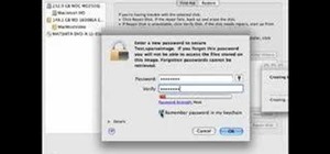 Password protect files in Mac OS