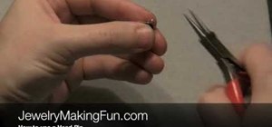 Use a head pin while making earrings