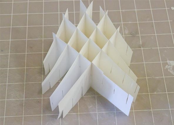 Math Craft Monday: Community Submissions (Plus How to Make a Sliceform Hyperbolic Paraboloid)