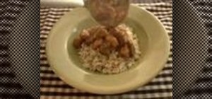 Cook sausage and chicken gumbo