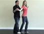 Perform a basic butterfly spin in salsa dancing