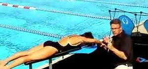 Practice power swim strokes with Sheila Taormina
