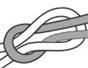 Tie the square knot for boating