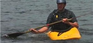 Eskimo roll when kayaking
