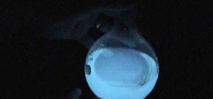 Chemiluminescence, oxidation of luminol