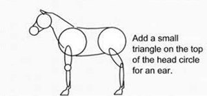 Draw a decent horse