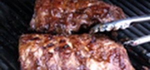 Cook pork ribs