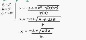 Solve quadratic equation word problems in algebra