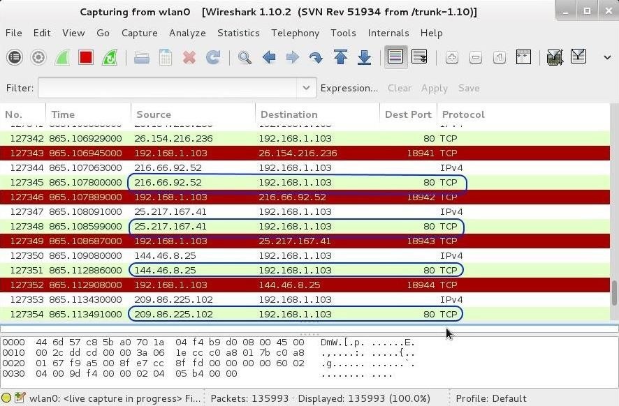 Hack Like a Pro: Digital Forensics for the Aspiring Hacker, Part 10 (Identifying Signatures of a Port Scan & DoS Attack)