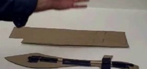 Make a sword out of cardboard