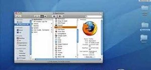 Use the dock and use and resize windows in Mac OS X