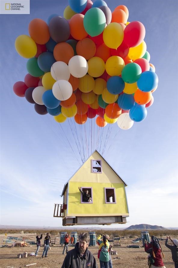 DIY of The Decade: Pixar's UP House Comes to Life