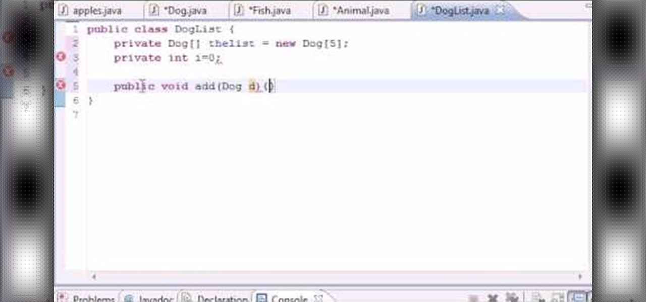 how to write a server program in java