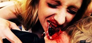Create a zombie bite special effect for film or tv