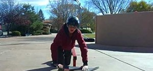 Boardslide on a skateboard