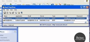 Recover a lost or forgotten email password on a Windows PC with MailPassview