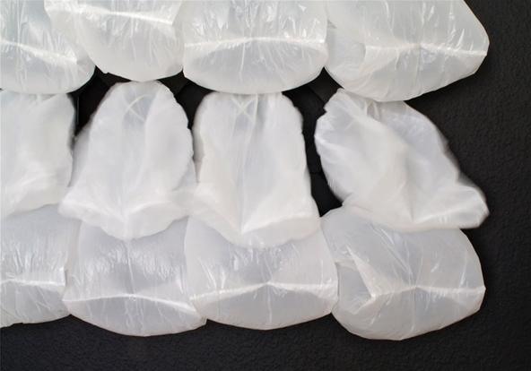 108 Garbage Bags Become 1 Giant Computer-Breathing Organism