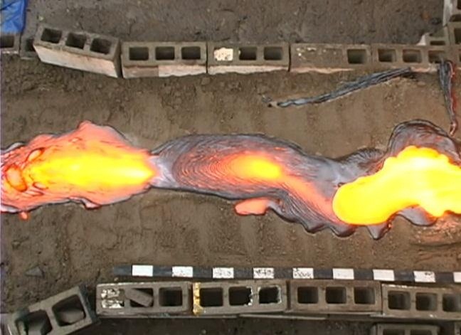 Freaking DIY Magma! Syracuse University Creates Recyclable Red-Hot Lava Flows