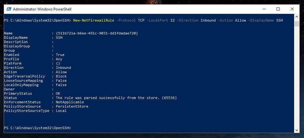 How to Create a Native SSH Server on Your Windows 10 System