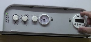 Replace the time clock on a Ferroli Falcon combination boiler