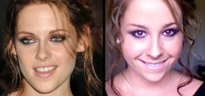 Apply makeup à la Kristen Stewart's Twilight: Eclipse NYC movie screening