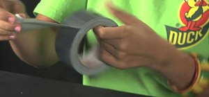 Craft a wallet out of duct tape