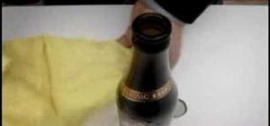 Open your beer with a napkin