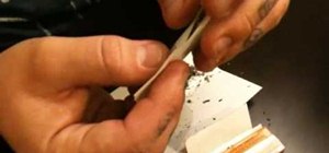 Roll a cone joint with long papers