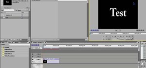 Make basic titles using Adobe Premiere Pro CS3