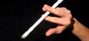 Do the Middle Backaround pen spinning trick