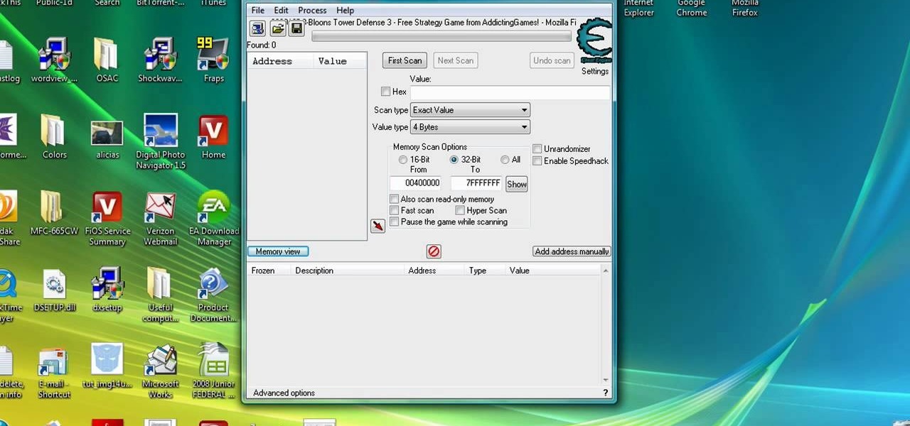 How To Use Cheat Engine To Hack Online Flash Games Web Games