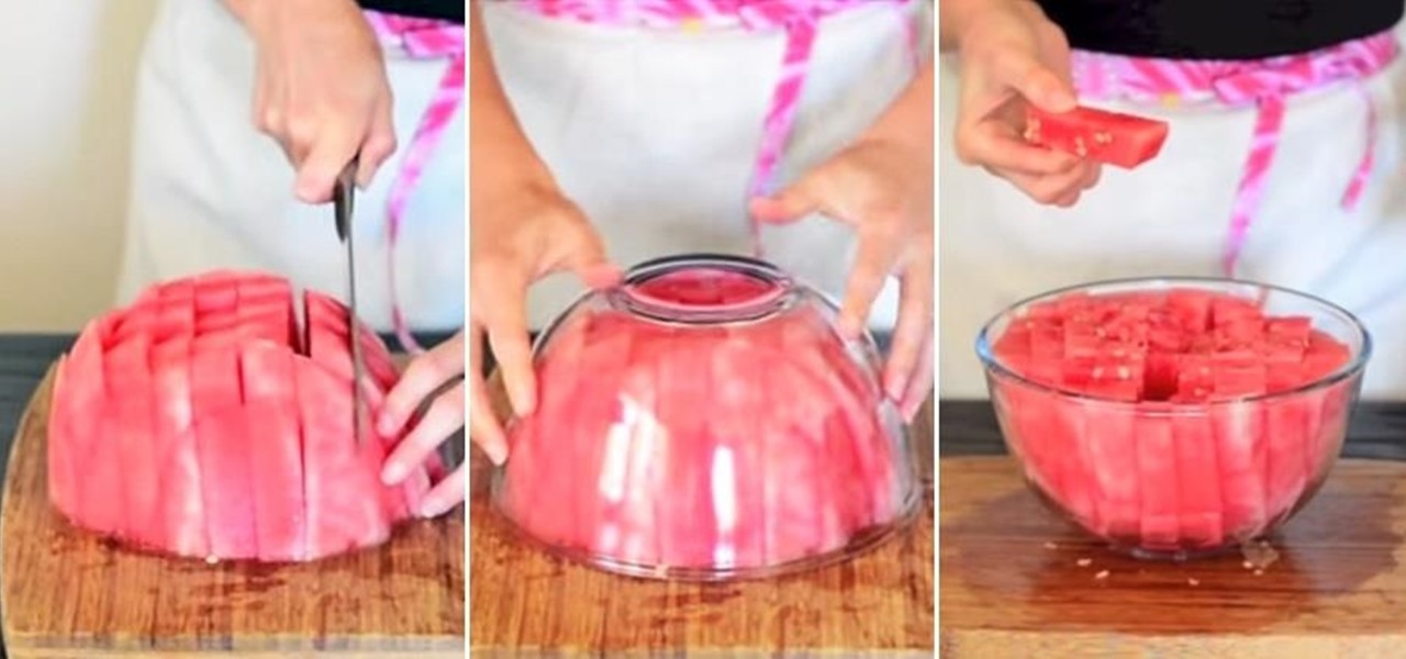 Cut a Perfect Bowl Full of Watermelon