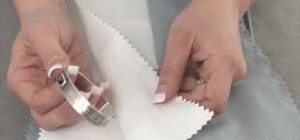 Use a polishing cloth for silver