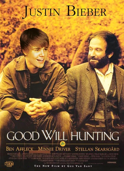 Justin Bieber as the lead in Famous Movies