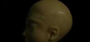 Sculpt a baby statue out of polymer clay