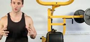Do a Complete Back Exercise with the Powertec Workbench
