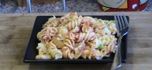 Make a pasta bake for 4 people in 30 minutes