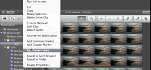 Save still images and screenshots from your iMovie clips