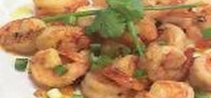 Make garlic shrimp