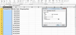 Make sure entries are unique in Microsoft Excel 2010